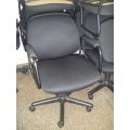 Mid Back Black Rolling Task Chair